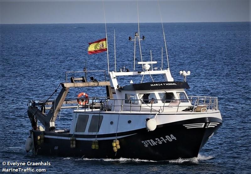 maria y miguel (Fishing vessel) - IMO , MMSI 224127390, Call Sign EA 4208 under the flag of Spain