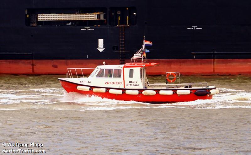 vrijheid (Port tender) - IMO , MMSI 244630745, Call Sign PC8360 under the flag of Netherlands