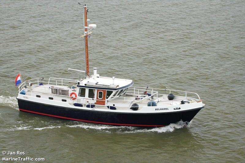 belhamel (Pleasure craft) - IMO , MMSI 244700409, Call Sign PB7863 under the flag of Netherlands