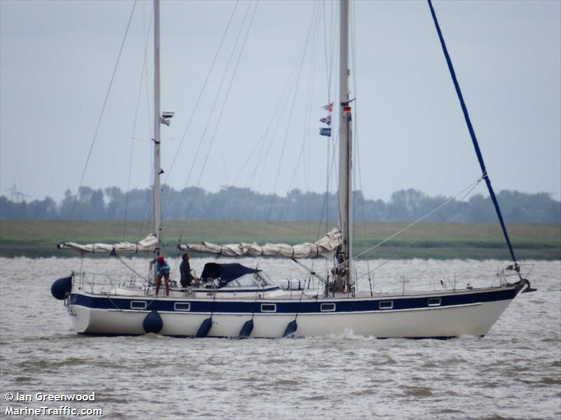 ariel (Sailing vessel) - IMO , MMSI 244740669, Call Sign PA3007 under the flag of Netherlands