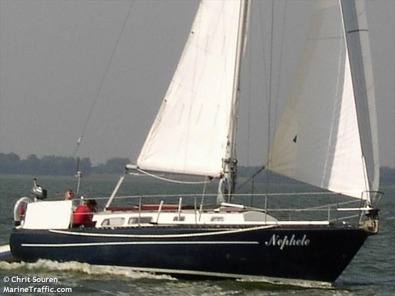 nephele (Sailing vessel) - IMO , MMSI 244750383, Call Sign PE8227 under the flag of Netherlands