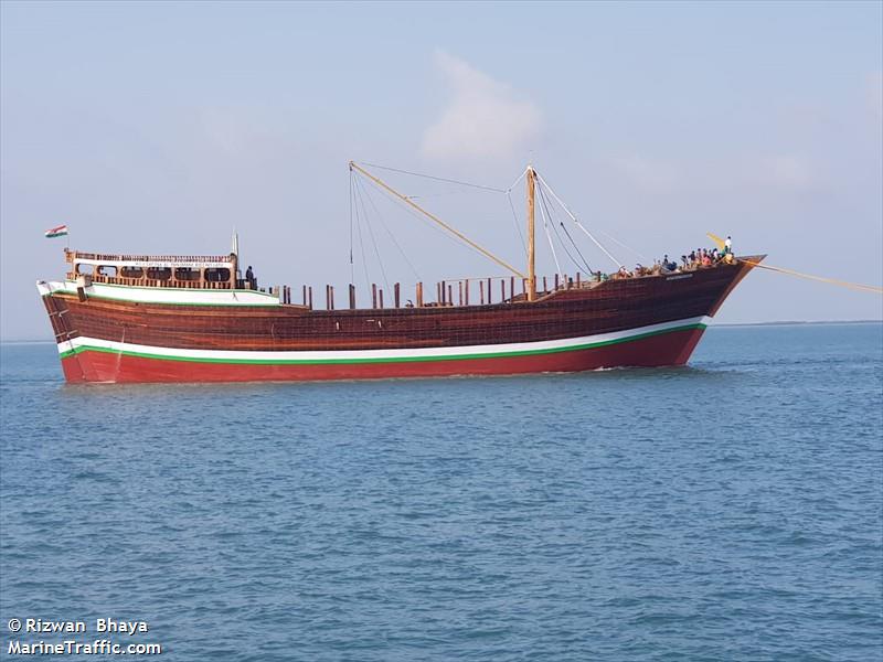 safina al panjatani (Cargo ship) - IMO , MMSI 419956817, Call Sign 8UVI under the flag of India