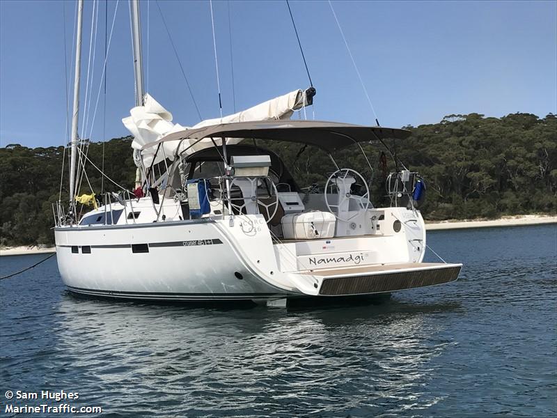 namadgi 3 (Sailing vessel) - IMO , MMSI 503058550 under the flag of Australia