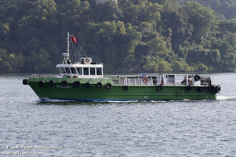 sea dragon (Passenger ship) - IMO , MMSI 563014930, Call Sign 9V3703 under the flag of Singapore