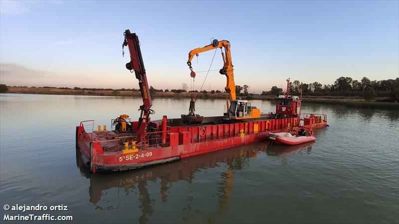 aguayo tres (Dredging or UW ops) - IMO , MMSI 224657750, Call Sign EAOD under the flag of Spain