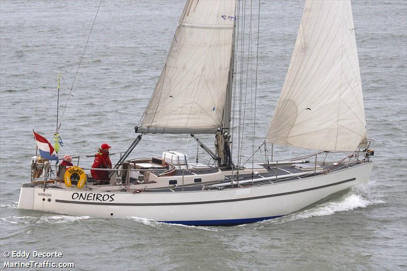 oneiros (Sailing vessel) - IMO , MMSI 244615288, Call Sign PI5948 under the flag of Netherlands