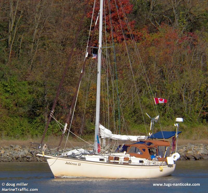 jabiroo ii (Sailing vessel) - IMO , MMSI 316024583, Call Sign CFN6499 under the flag of Canada