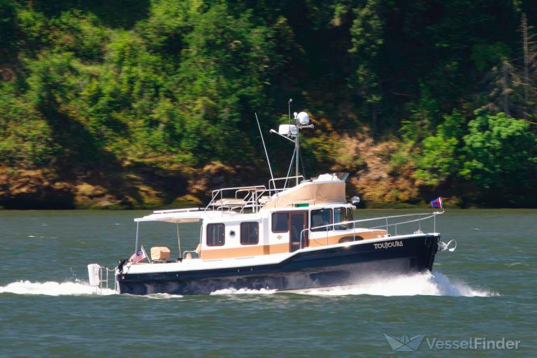 toujours (Pleasure craft) - IMO , MMSI 368166590, Call Sign WDL8120 under the flag of United States (USA)