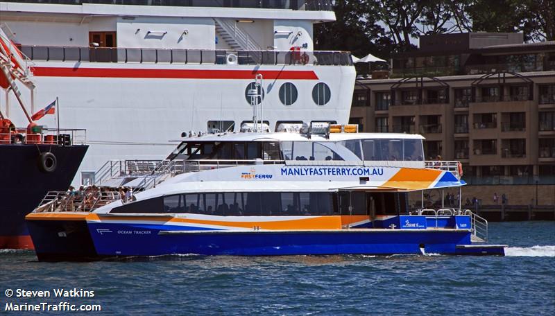 ocean tracker (Passenger ship) - IMO , MMSI 503032680 under the flag of Australia