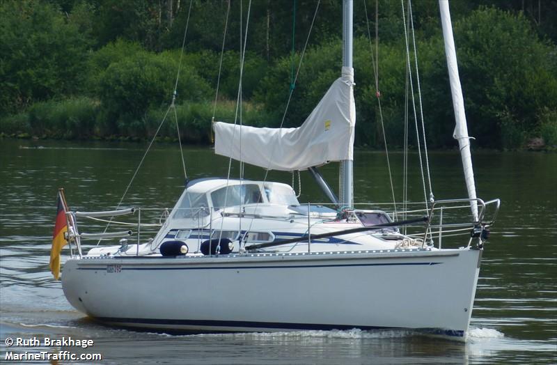 sy soulmate (Sailing vessel) - IMO , MMSI 211511510, Call Sign DJ4822 under the flag of Germany