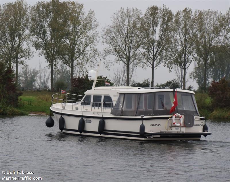 fabroso (Pleasure craft) - IMO , MMSI 244050843, Call Sign PC2581 under the flag of Netherlands