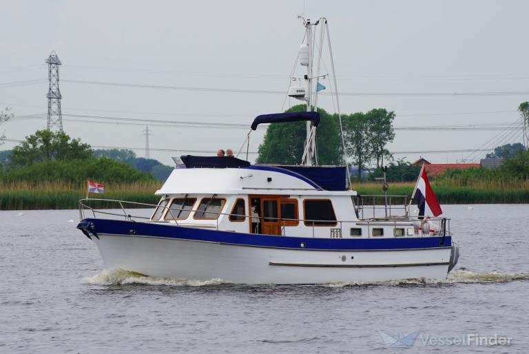 de dikke (Pleasure craft) - IMO , MMSI 244670808, Call Sign P15653 under the flag of Netherlands