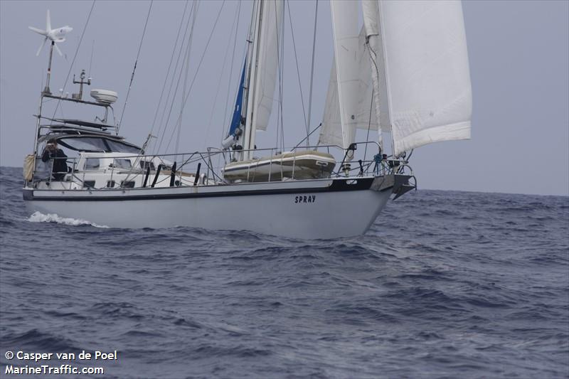 spray (Sailing vessel) - IMO , MMSI 244710616, Call Sign PB8733 under the flag of Netherlands