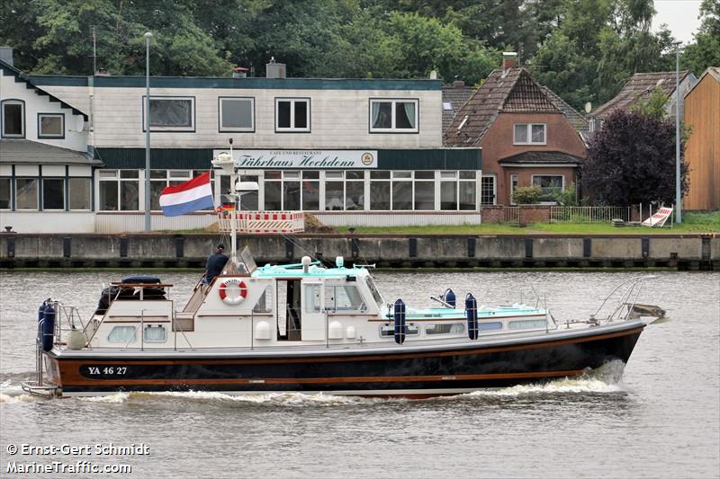 orion (Pleasure craft) - IMO , MMSI 244790558, Call Sign PA4814 under the flag of Netherlands