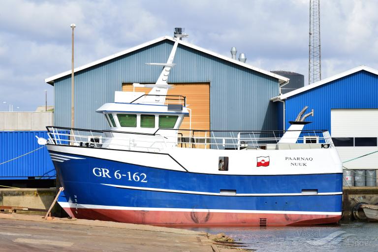 paarnaq (Fishing vessel) - IMO , MMSI 331666000 under the flag of Greenland