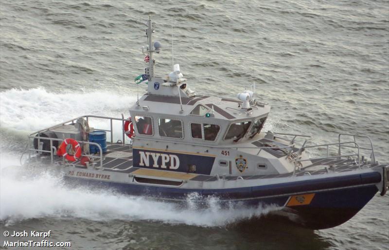 nypd 451 (Law enforcment) - IMO , MMSI 367638930, Call Sign WDH6529 under the flag of United States (USA)