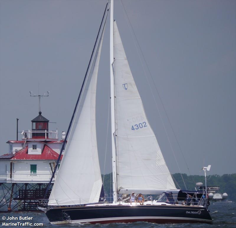 owl moon (Sailing vessel) - IMO , MMSI 367697740, Call Sign WDI4348 under the flag of United States (USA)