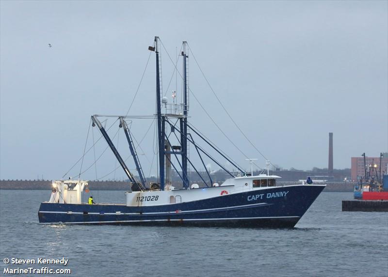 capt danny (Fishing vessel) - IMO , MMSI 368157020, Call Sign WDL7090 under the flag of United States (USA)