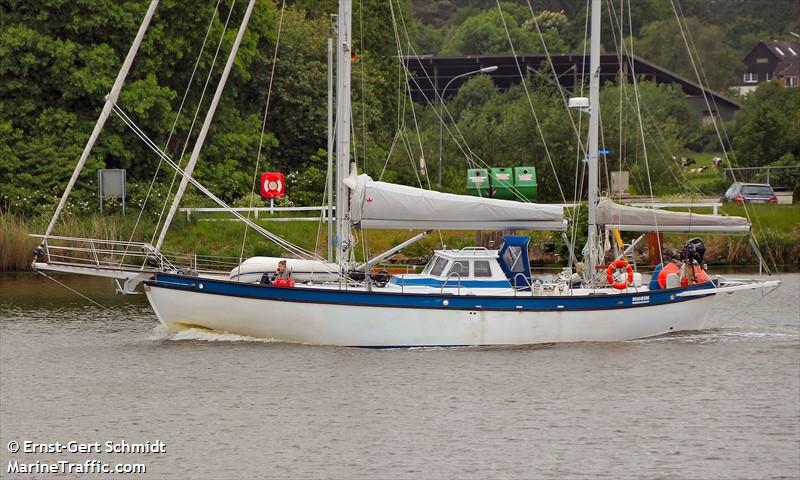 sy hugin (Pleasure craft) - IMO , MMSI 219017172, Call Sign XPE4394 under the flag of Denmark