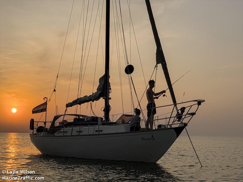 beautje (Sailing vessel) - IMO , MMSI 244016148, Call Sign PH4306 under the flag of Netherlands