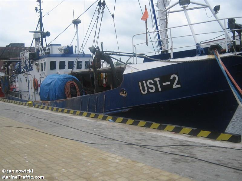 ust-2 (Fishing vessel) - IMO , MMSI 261001760, Call Sign SPK2058 under the flag of Poland