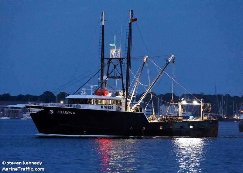 sharon k (Fishing vessel) - IMO , MMSI 367161650, Call Sign WDD5662 under the flag of United States (USA)