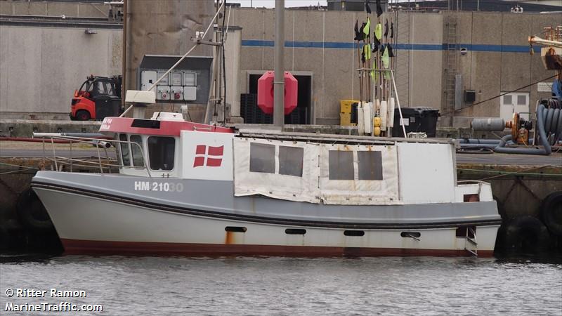 hm210 nanna-pia (Fishing vessel) - IMO , MMSI 219005931, Call Sign OU6887 under the flag of Denmark