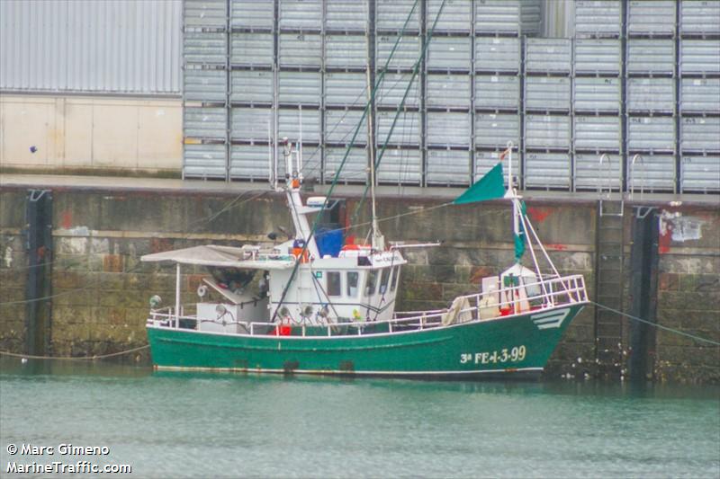 siempre calafate (Unknown) - IMO , MMSI 224343350 under the flag of Spain