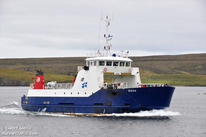 bigga (Passenger ship) - IMO , MMSI 232003606, Call Sign MNXZ2 under the flag of United Kingdom (UK)