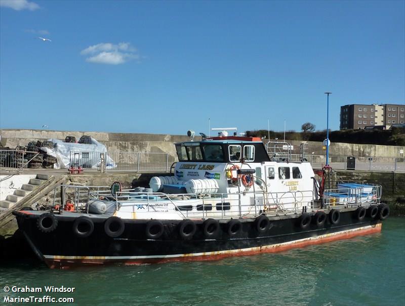 mv liberty lass (Port tender) - IMO , MMSI 235008009, Call Sign MPLK under the flag of United Kingdom (UK)