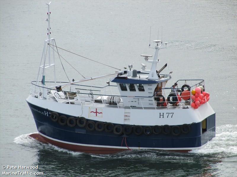 siwrengale (Fishing vessel) - IMO , MMSI 235013608 under the flag of United Kingdom (UK)