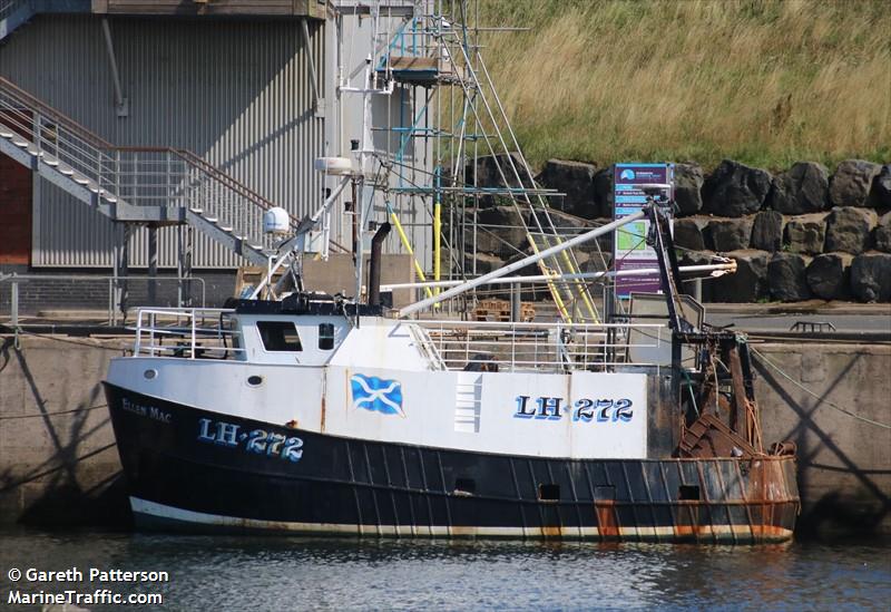 ellen mac lh272 (Fishing vessel) - IMO , MMSI 235075108, Call Sign MQXS5 _ under the flag of United Kingdom (UK)