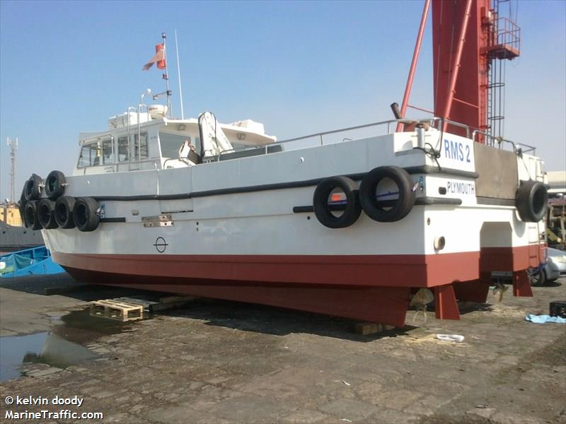 rms 2 (Port tender) - IMO , MMSI 236111628, Call Sign RMS2 under the flag of Gibraltar