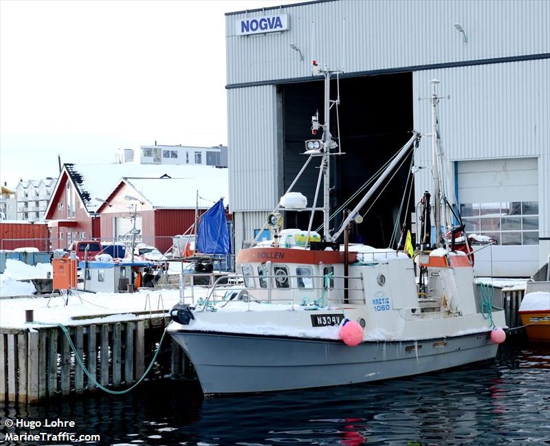 vollen (Fishing vessel) - IMO , MMSI 257012540, Call Sign LK5616 under the flag of Norway