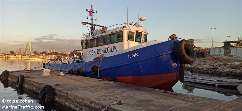 dgn (Port tender) - IMO , MMSI 271010680, Call Sign TC9270 under the flag of Turkey