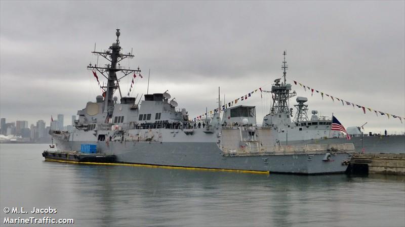 us warship 86 (Unknown) - IMO , MMSI 368006000, Call Sign SHP under the flag of United States (USA)