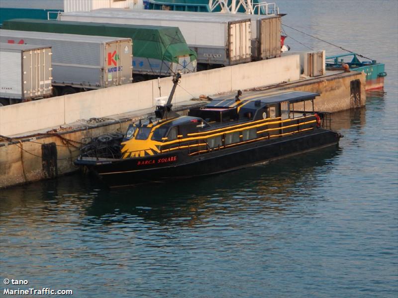 barca solare (Passenger ship) - IMO , MMSI 431007548 under the flag of Japan