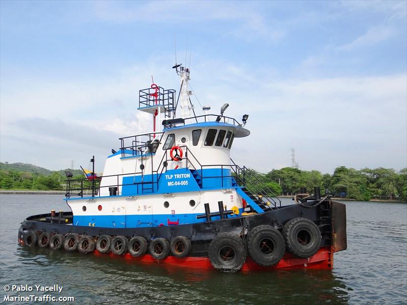 tlp triton (Tug) - IMO , MMSI 730153426 under the flag of Colombia