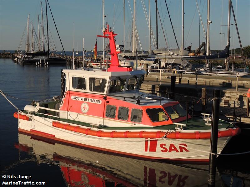 ursula dettmann (SAR) - IMO , MMSI 211799820, Call Sign DD4353 under the flag of Germany