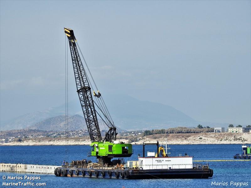 ignatios xxi (Dredging or UW ops) - IMO , MMSI 237500621 under the flag of Greece