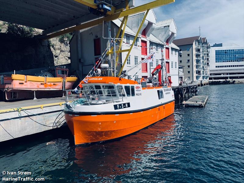 solvaerskjaer (Fishing vessel) - IMO , MMSI 257067730, Call Sign LH3297 under the flag of Norway