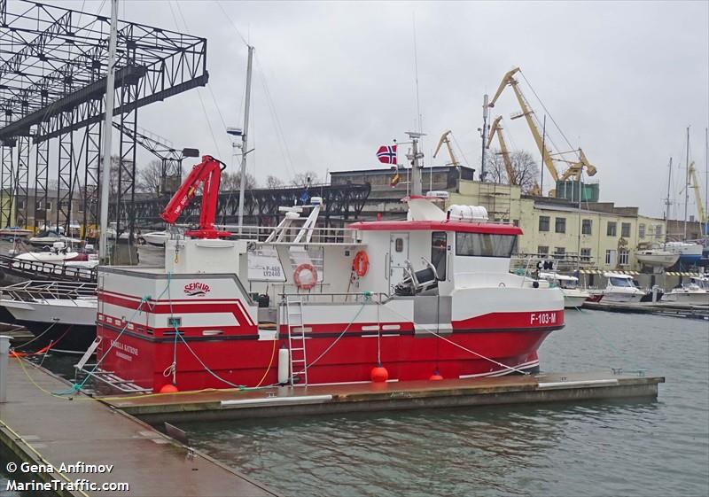 kamilla katrine (Fishing vessel) - IMO , MMSI 257076910, Call Sign LH3462 under the flag of Norway