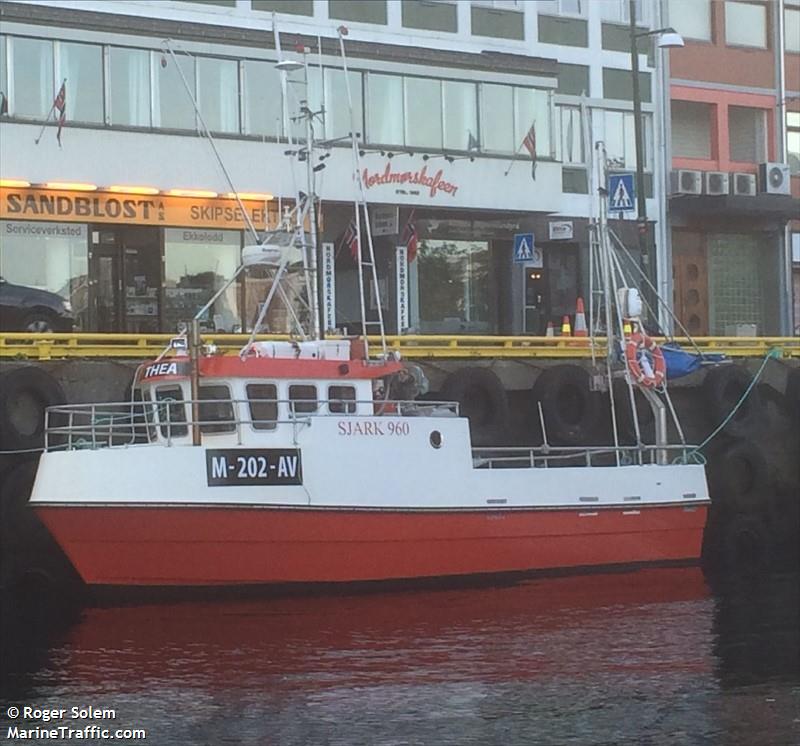 thea (Fishing vessel) - IMO , MMSI 257163340, Call Sign LF3895 under the flag of Norway