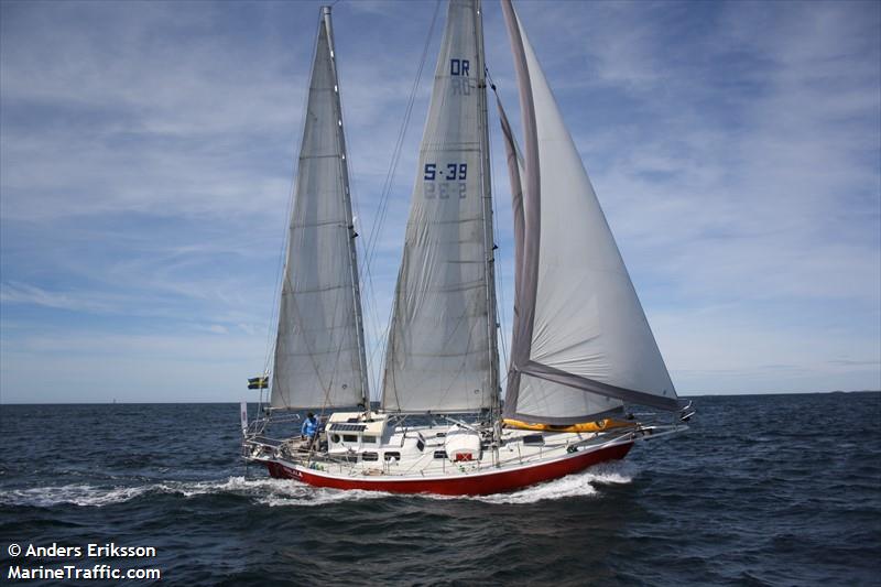 malala sailing (Sailing vessel) - IMO , MMSI 265516470, Call Sign SE6370 under the flag of Sweden