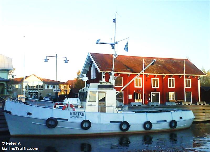 buster (Tug) - IMO , MMSI 265551160, Call Sign SFC3479 under the flag of Sweden