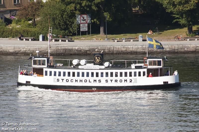 stockholms strom 2 (Passenger ship) - IMO , MMSI 265585440, Call Sign SDTR under the flag of Sweden