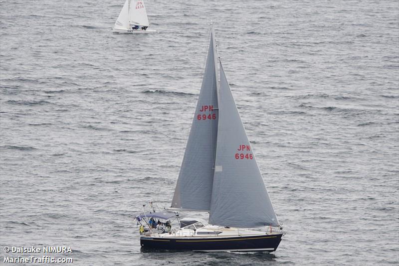 stratocaster (Sailing vessel) - IMO , MMSI 431015446 under the flag of Japan