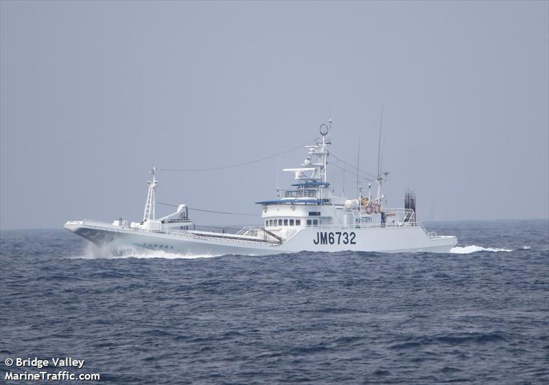 seiryumaru no.18 (Fishing vessel) - IMO , MMSI 432366000, Call Sign JM6732 under the flag of Japan