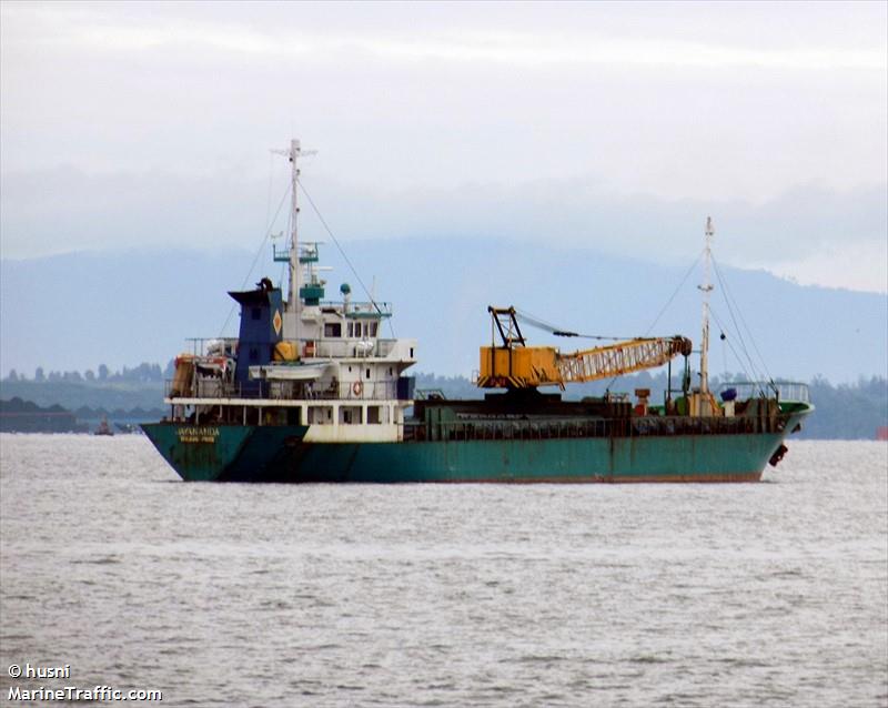 mv.jayananda (Cargo ship) - IMO , MMSI 525003666, Call Sign YGLB under the flag of Indonesia