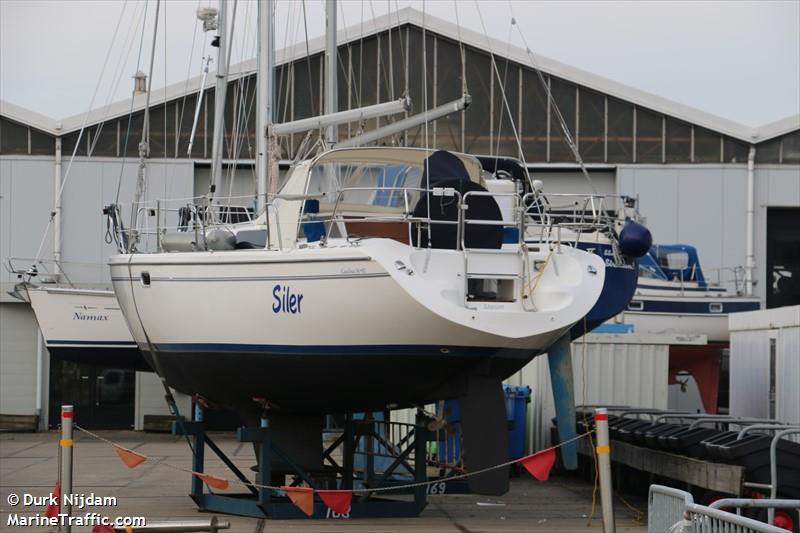 siler (Sailing vessel) - IMO , MMSI 244170422, Call Sign PD5849 under the flag of Netherlands